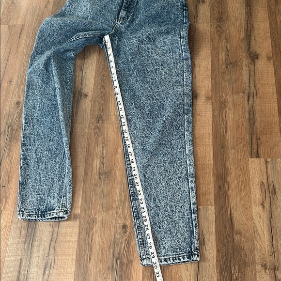 LEE WOMENS VINTAGE 90s ACID WASH HIGH RISE JEANS Sz 10 MED - Picture 6 of 11